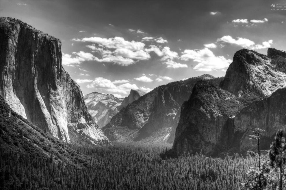 YOSEMITE in Black and White