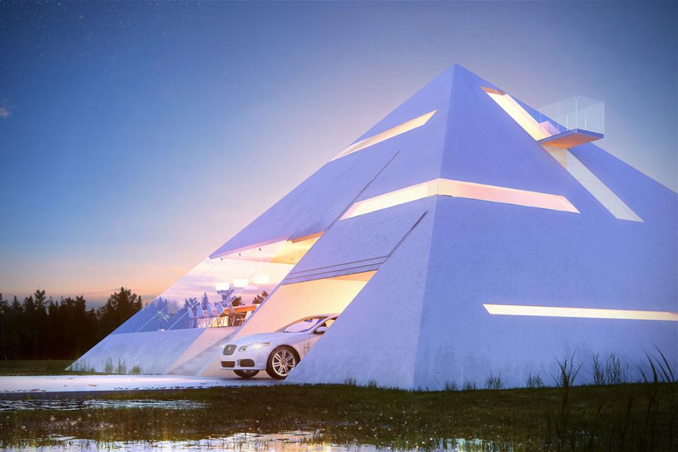 PYRAMID HOUSE BY JUAN CARLOS RAMOS
