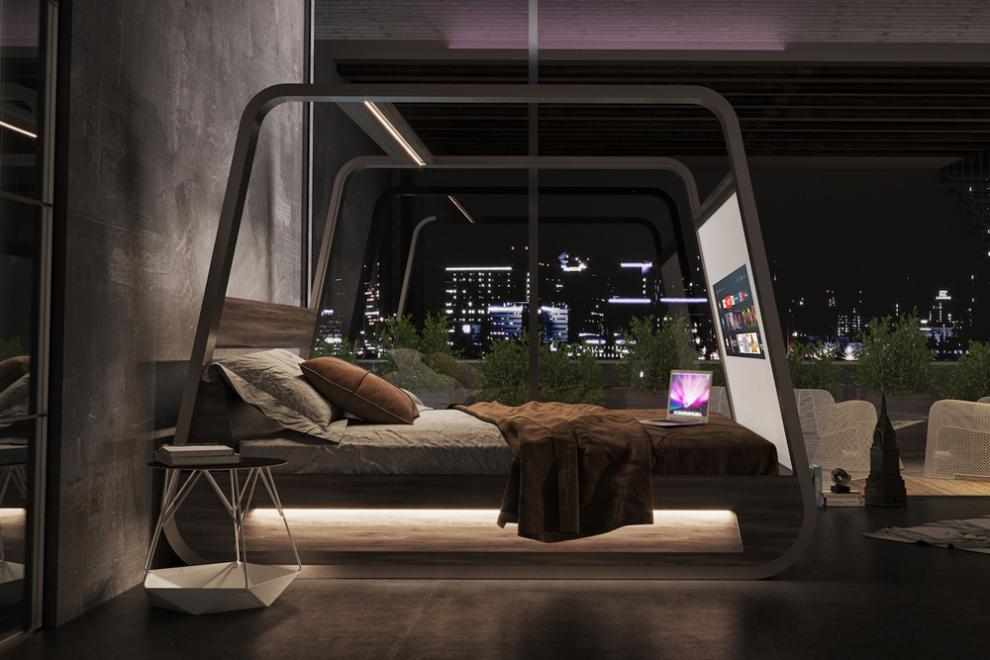  Tech - The HiBed Is A Fully-Connected High-Tech Relaxation Station